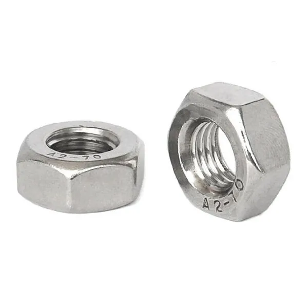Stainless Steel A2 SS Hex Nuts