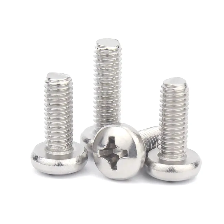 Pan Head Phillips Stainless Button Screws