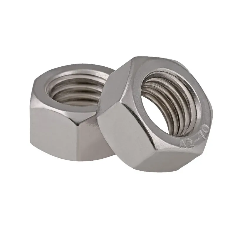 Stainless Flange Bolts With Hex Nuts
