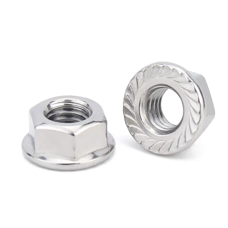 Stainless Steel Flanged Nuts