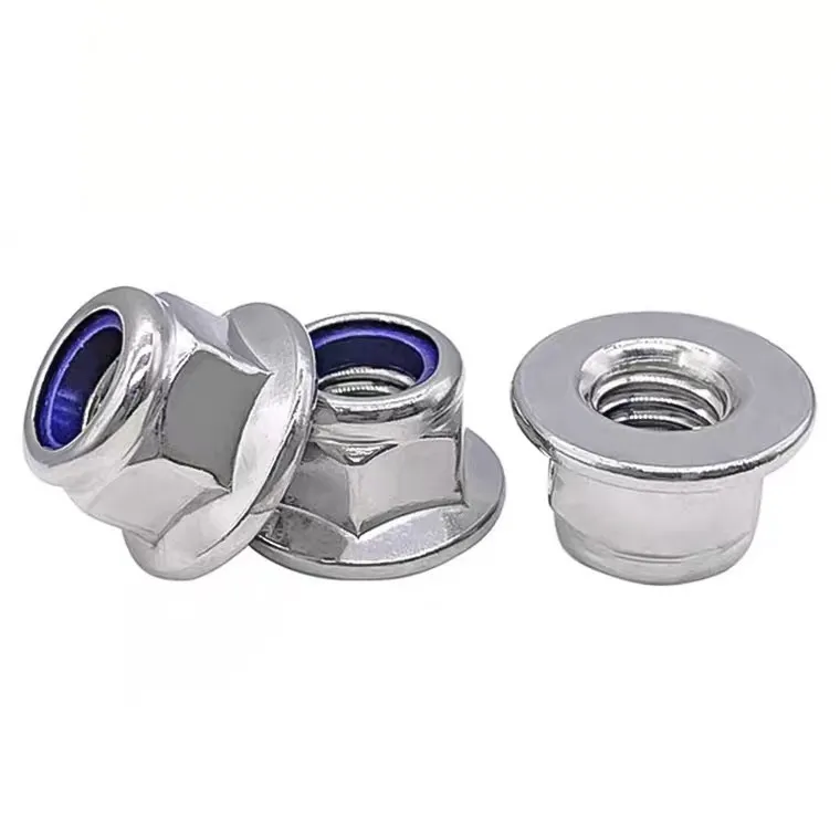 Stainless Steel Lock Flanged Nuts