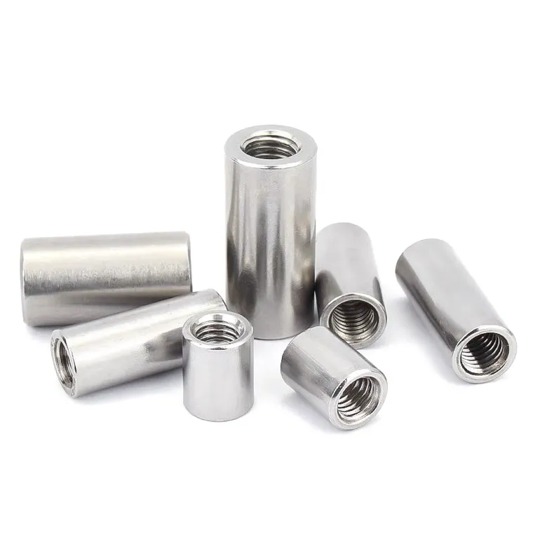 Stainless Steel Round Coupling Nuts