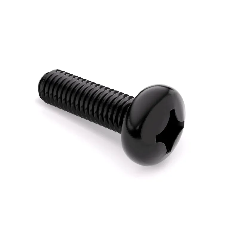 black pan head phillips screws