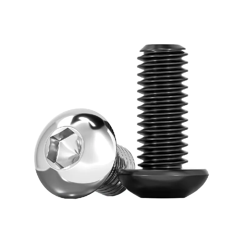 black pan head socket stainless steel screws