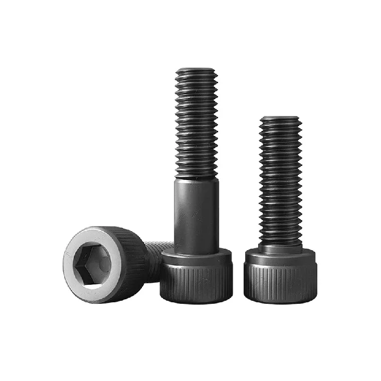 black socket stainless steel screws