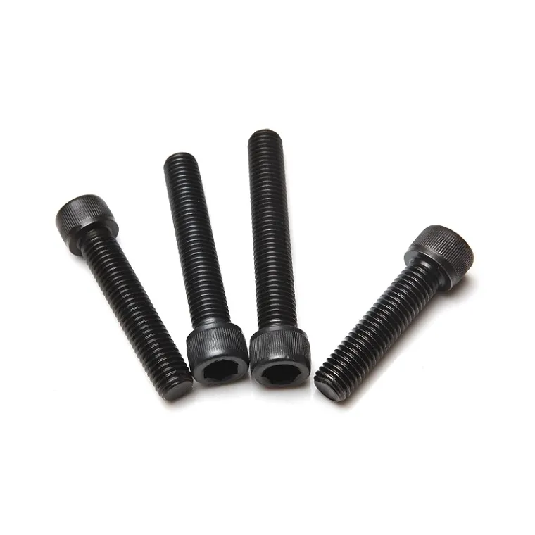 black stainless steel machine screws