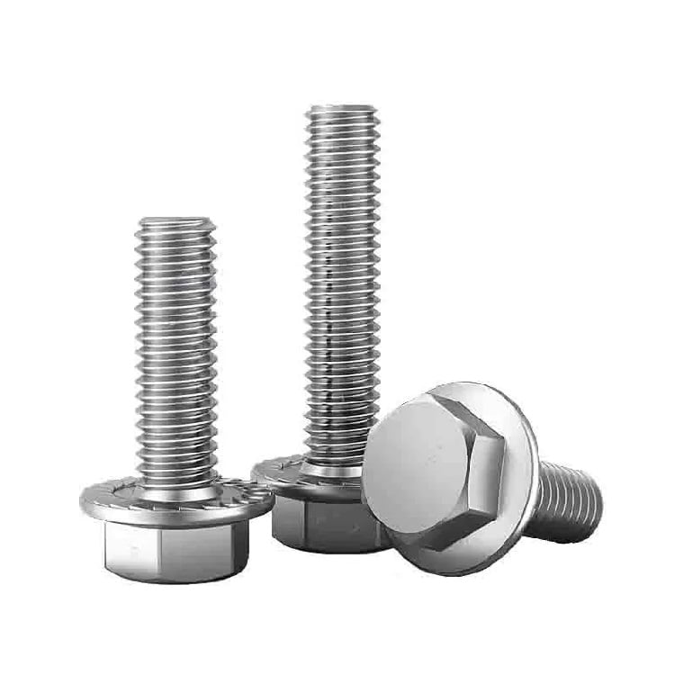 DIN6921 flange bolts with serration