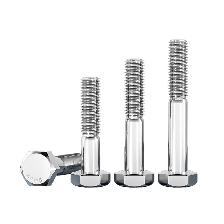 DIN931 stainless steel M8 bolts